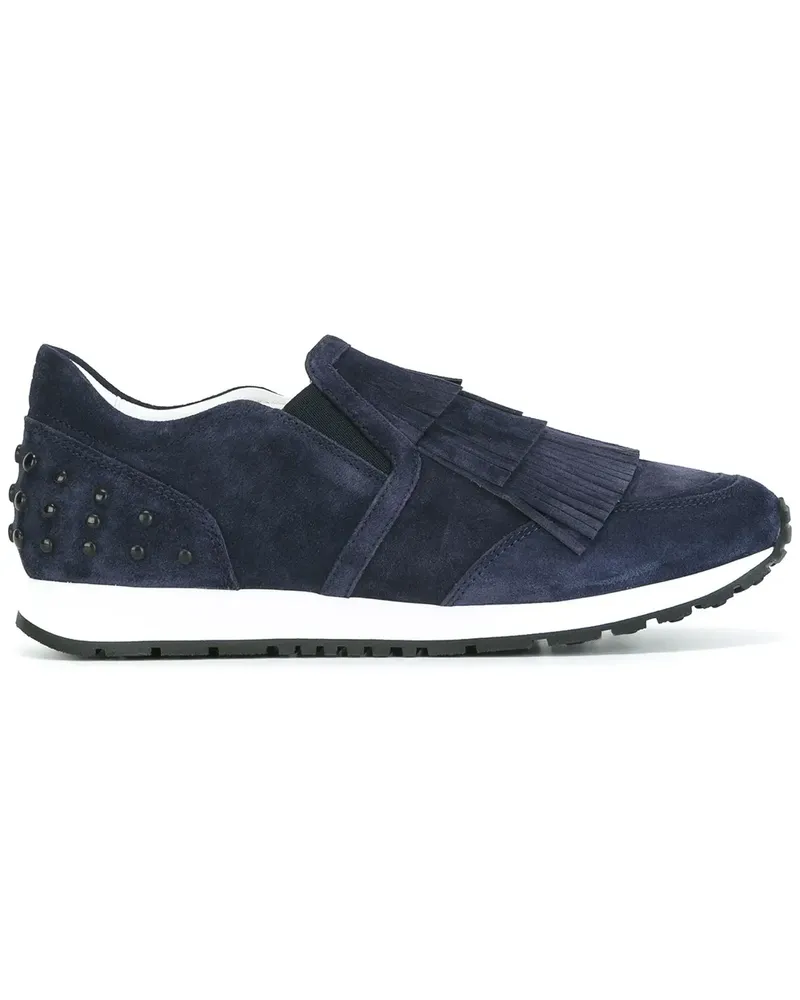 TOD'S Slip-On-Sneakers mit Nieten - Blau Blau