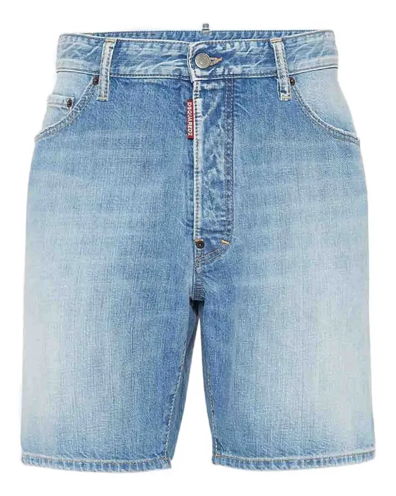 Dsquared2 Klassische Jeans-Shorts - Schwarz Schwarz