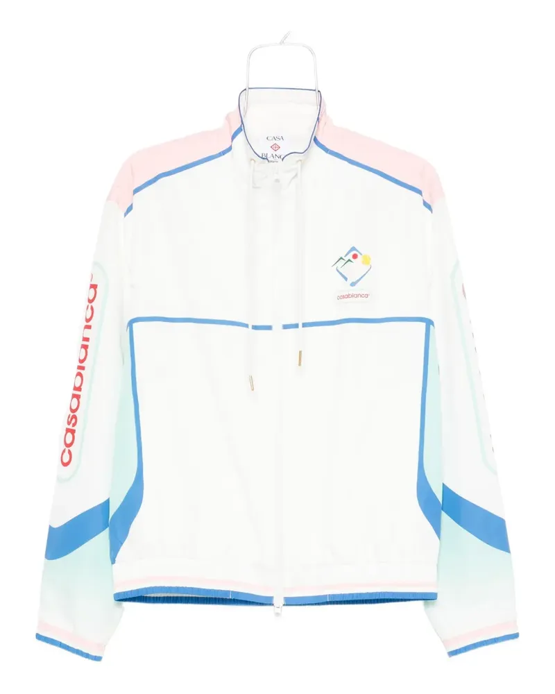 Casablanca Paris Casa Sportif Jacke - Weiß Weiß