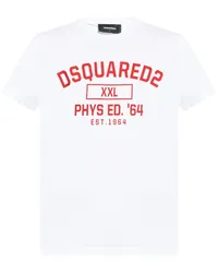 Dsquared2 XXL Phys Ed. 1964 T-Shirt Weiß