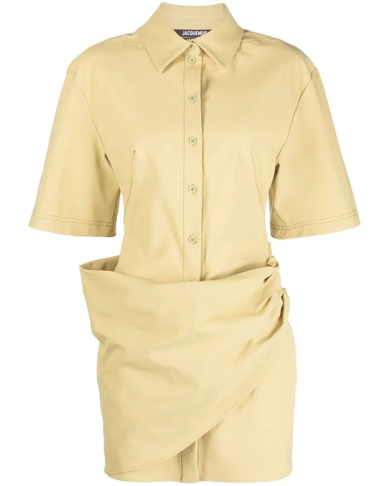 Jacquemus La Robe Camisa Hemdkleid - Nude Nude