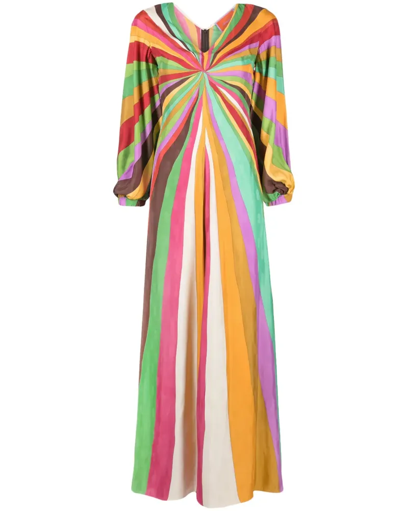 La DoubleJ Kleid mit Print - Grün Grün