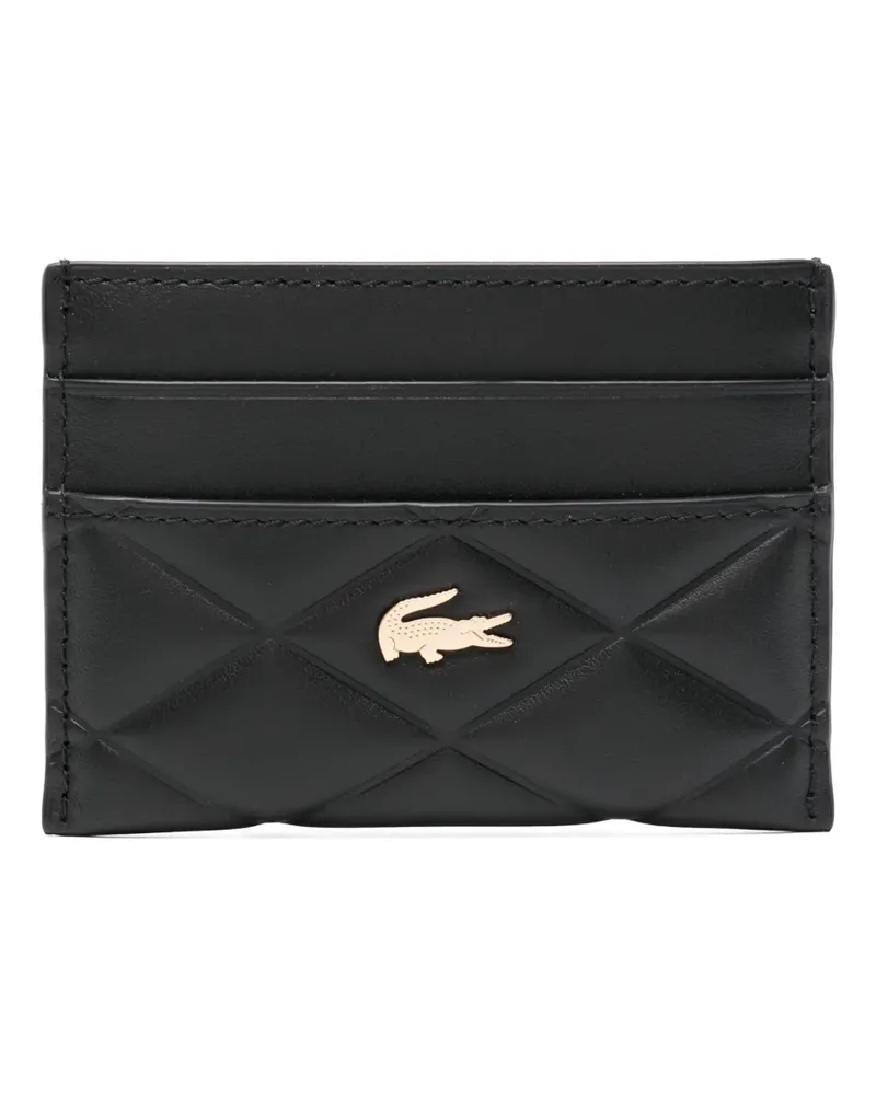 Lacoste Klassisches Kartenetui - Schwarz Schwarz