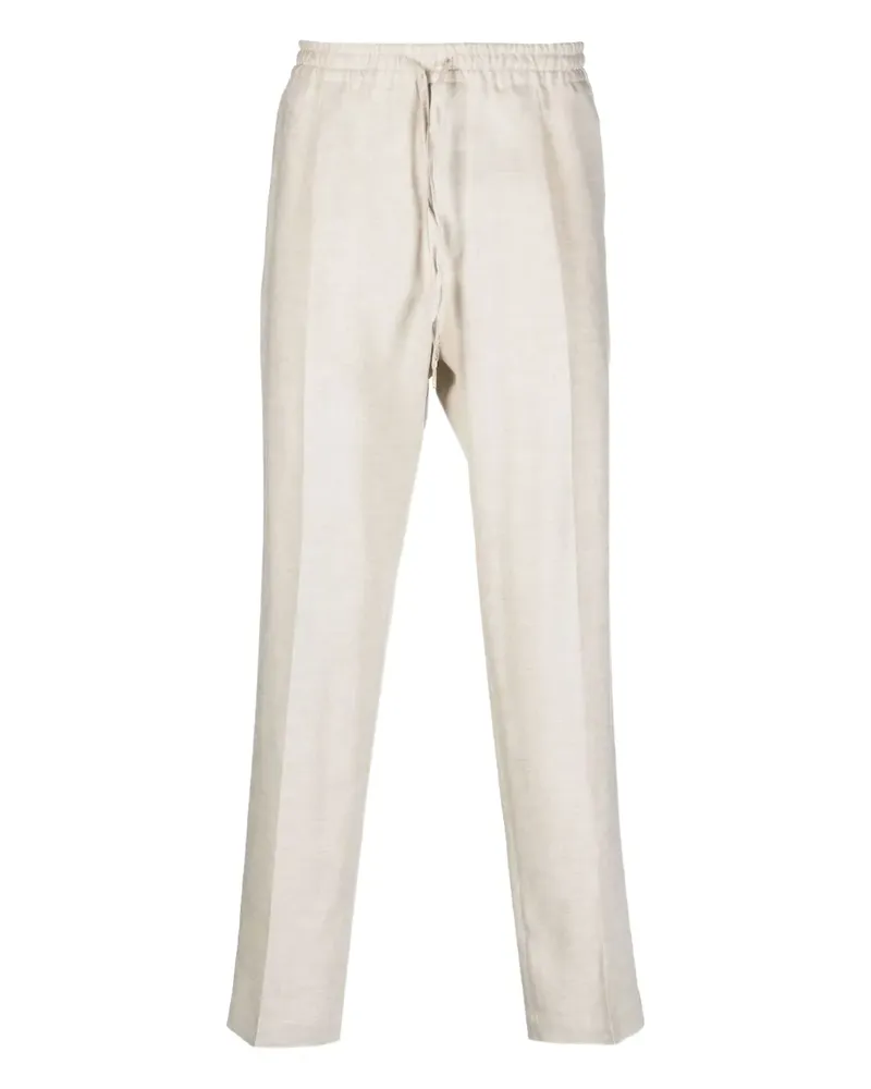 Briglia 1949 Leinenhose mit Kordelzug - Nude Nude