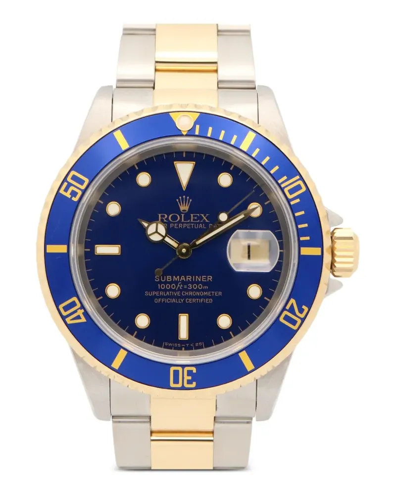 Rolex 2010s Submariner Armbanduhr 40mm - Blau Blau