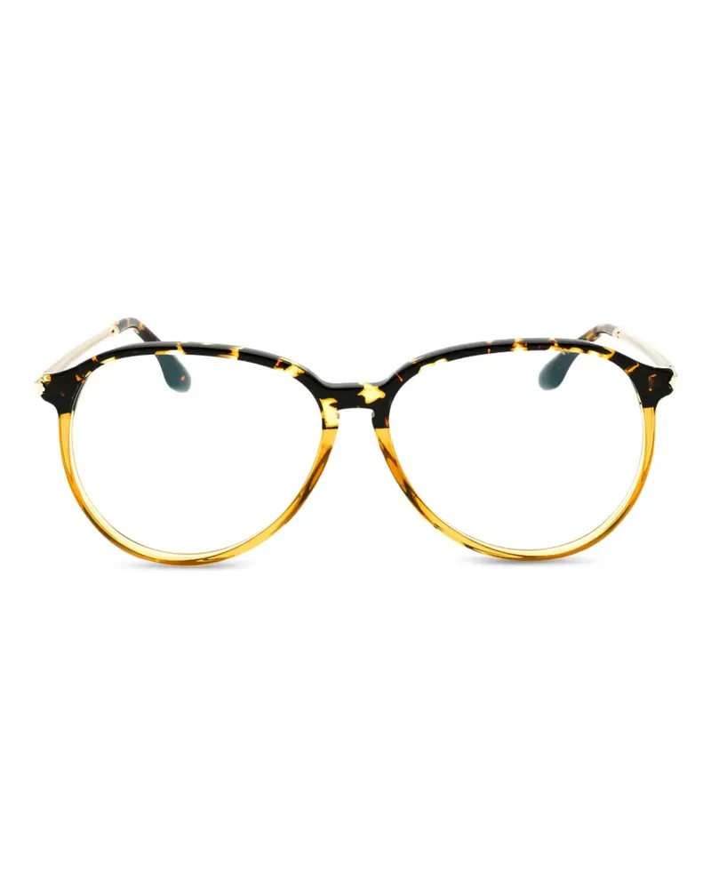 Victoria Beckham Brille in Schildpattoptik - Braun Braun