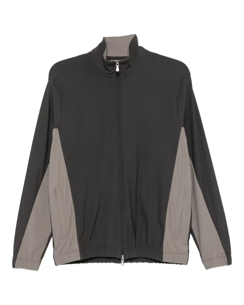Eleventy Sportjacke in Colour-Block-Optik - Braun Braun