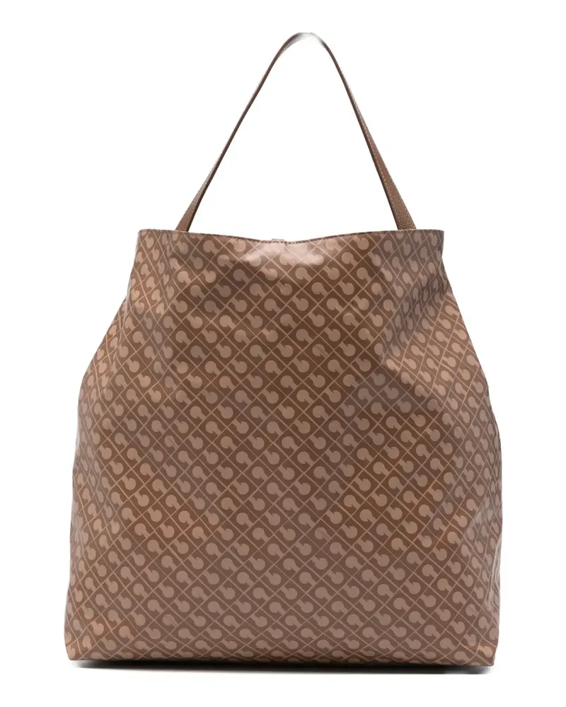 Gherardini monogram tote bag - Braun Braun