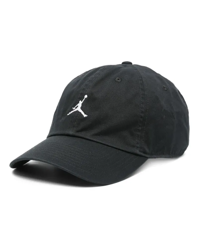 Jordan Baseballkappe mit Logo-Stickerei - Schwarz Schwarz