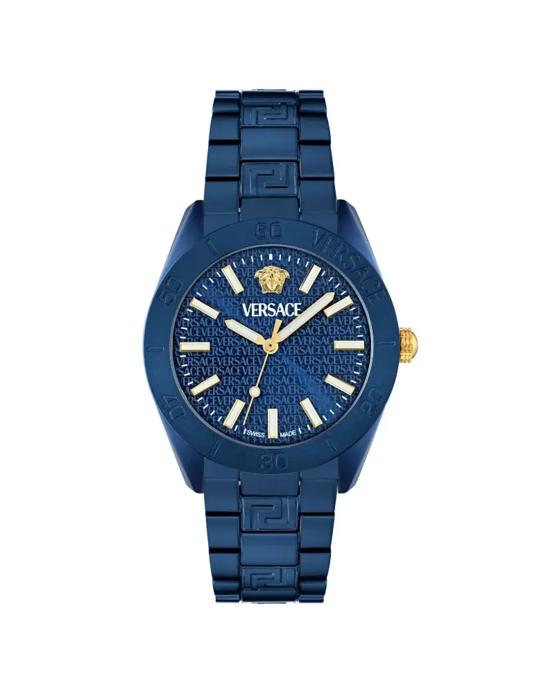 Versace Dome 42mm - Blau Blau
