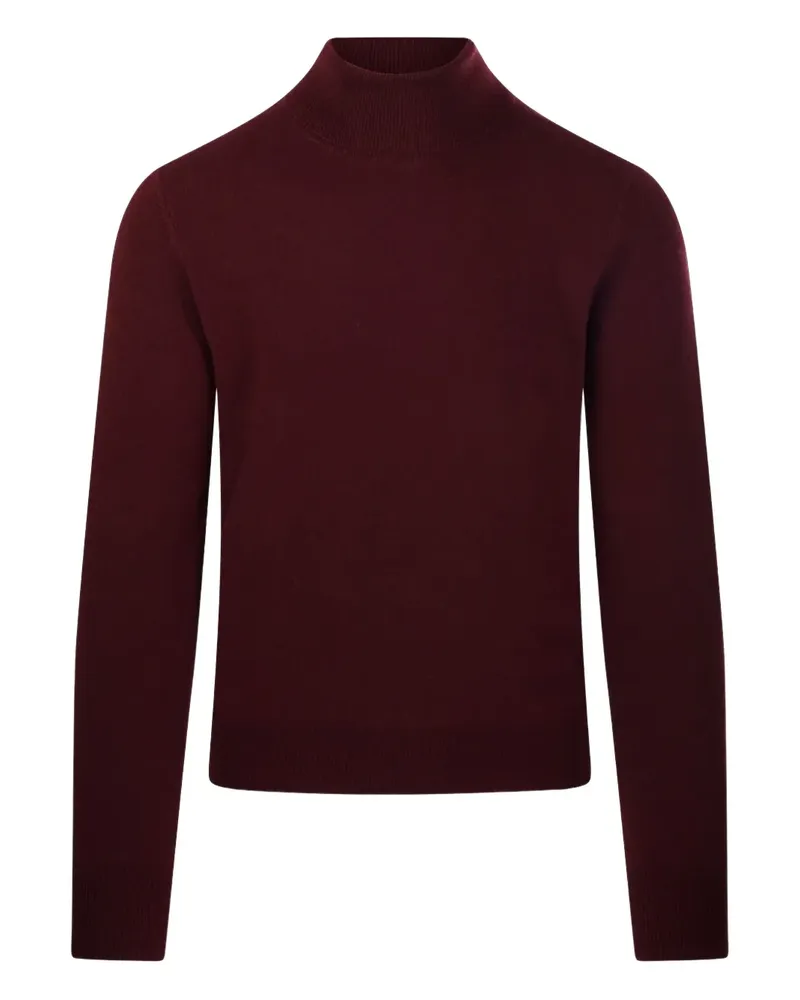 Cashmere Company roll-neck sweater - Rot Rot