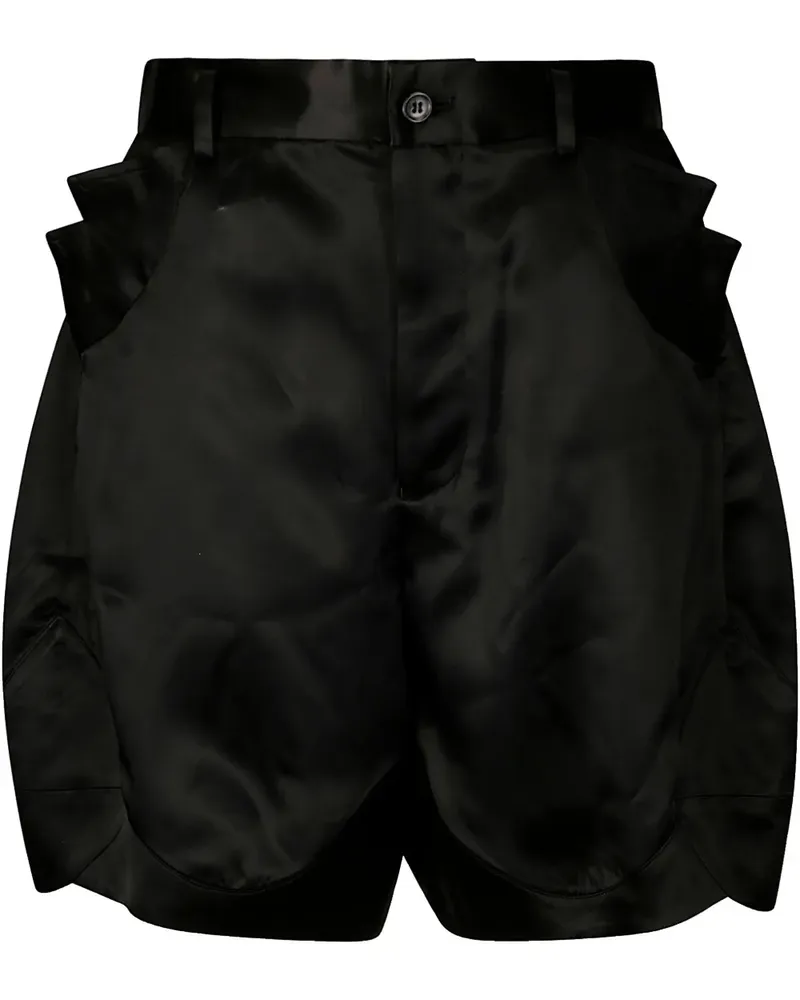 Noir Kei Ninomiya Shorts mit Klappentasche - Schwarz Schwarz