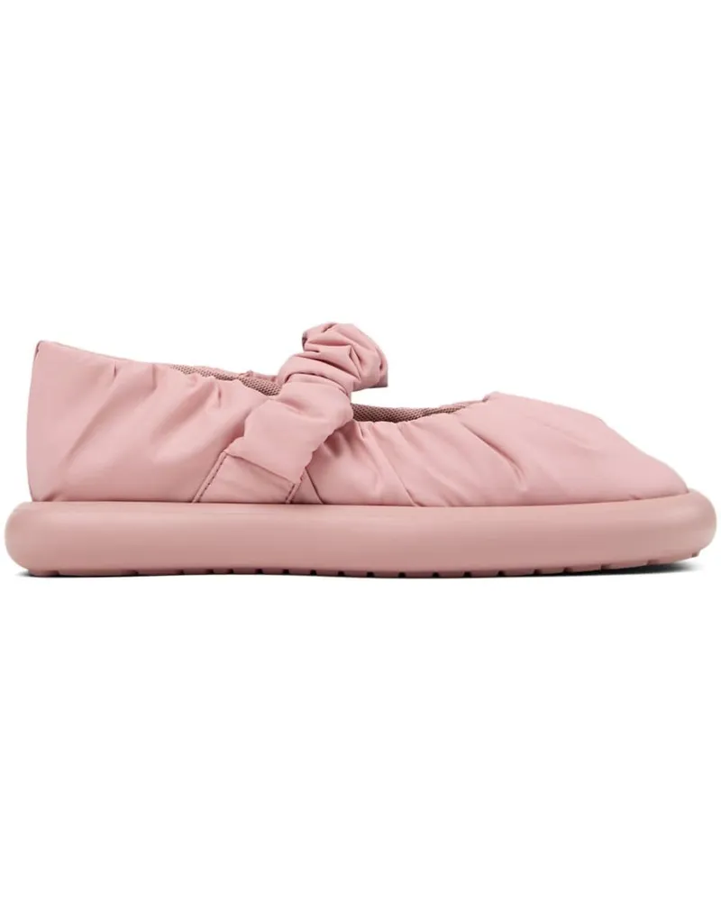Camper Onda Ballerinas mit gerafftem Detail - Rosa Rosa