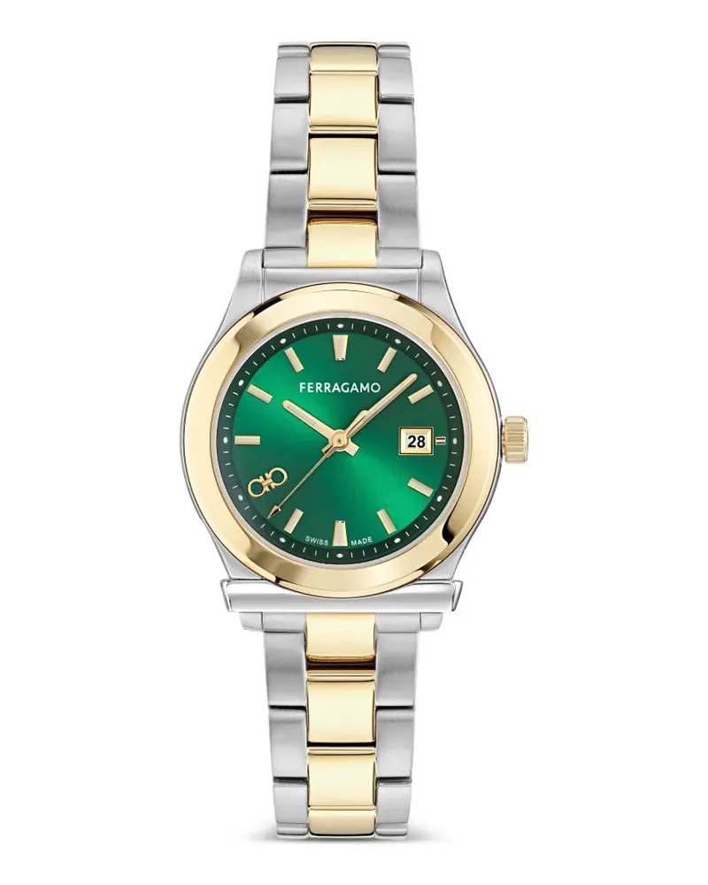 Ferragamo 1927 Lady Armbanduhr 33mm - Grün Grün