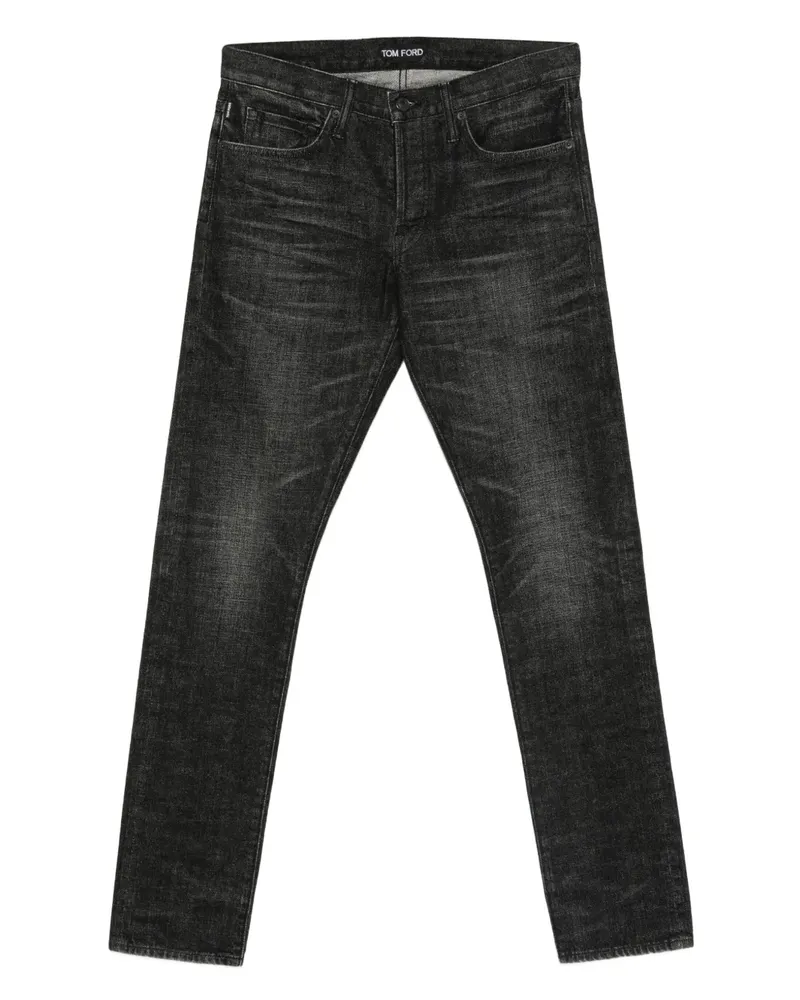 Tom Ford Ausgeblichene Jeans - Schwarz Schwarz