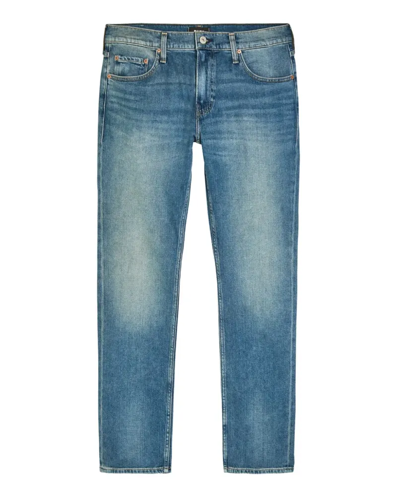 Paige Jeans mit Ziernähten - Blau Blau