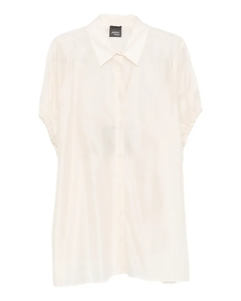 Marina Rinaldi buttoned shirt - Nude Nude