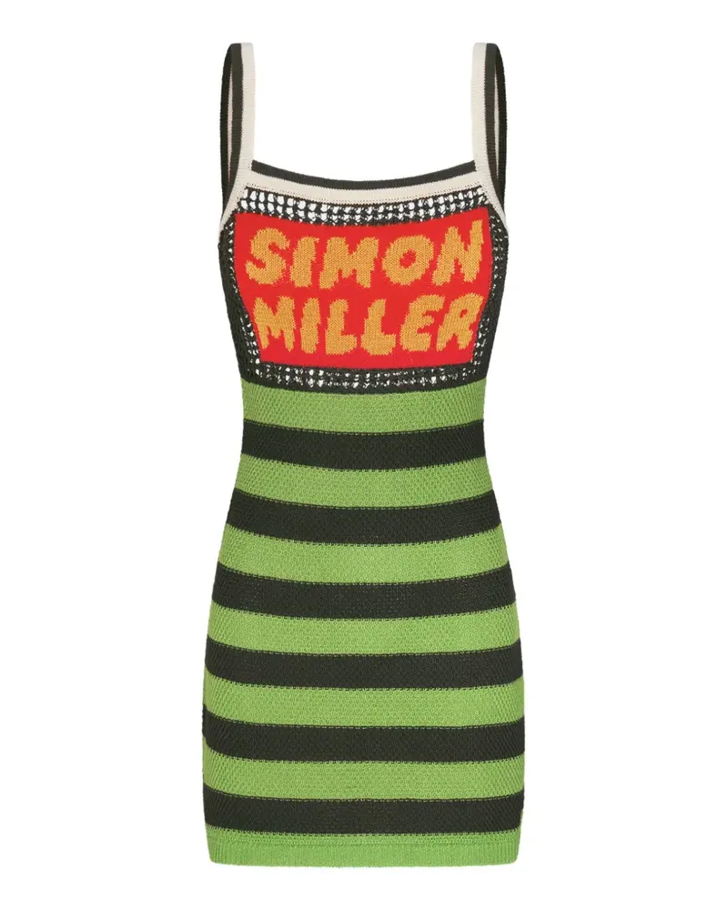 Simon Miller Dibby crochet-knit mini dress - Grün Grün