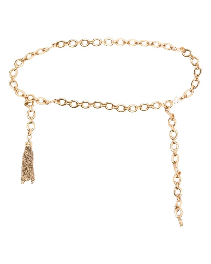 Chloé Gürtel mit Pompons - Gold Gold