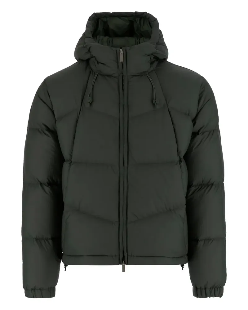 K-Way zip-up hooded jacket - Schwarz Schwarz