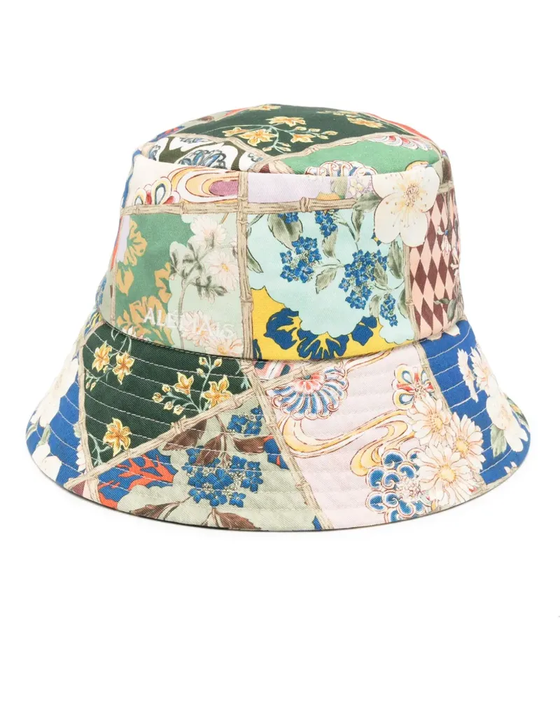 ALEMAIS Fischerhut im Patchwork-Look - Nude Nude