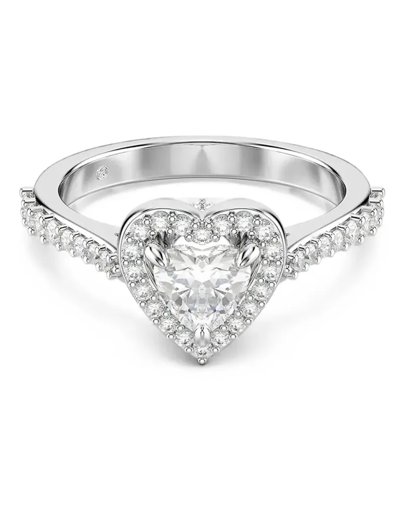 Swarovski Una Angelic motif crystal-embellished ring - Weiß Weiß