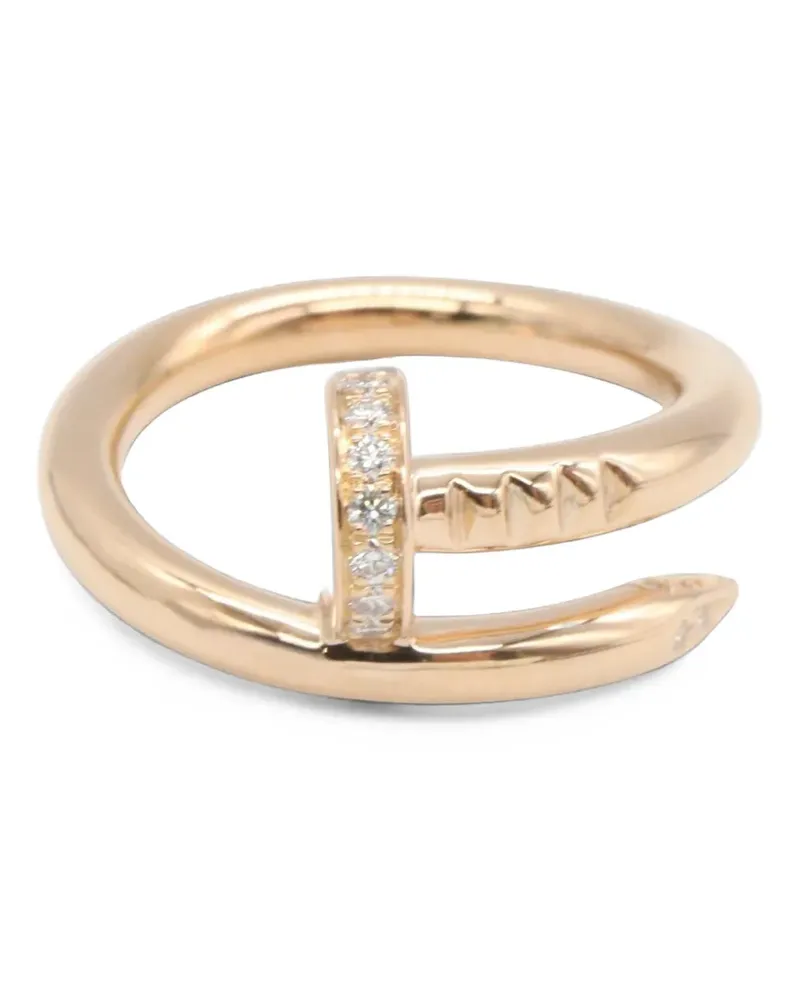 Cartier 2010s Juste un Clou Ring mit Diamant - Rosa Rosa