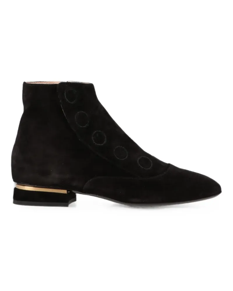 TOD'S suede ankle boots - Schwarz Schwarz