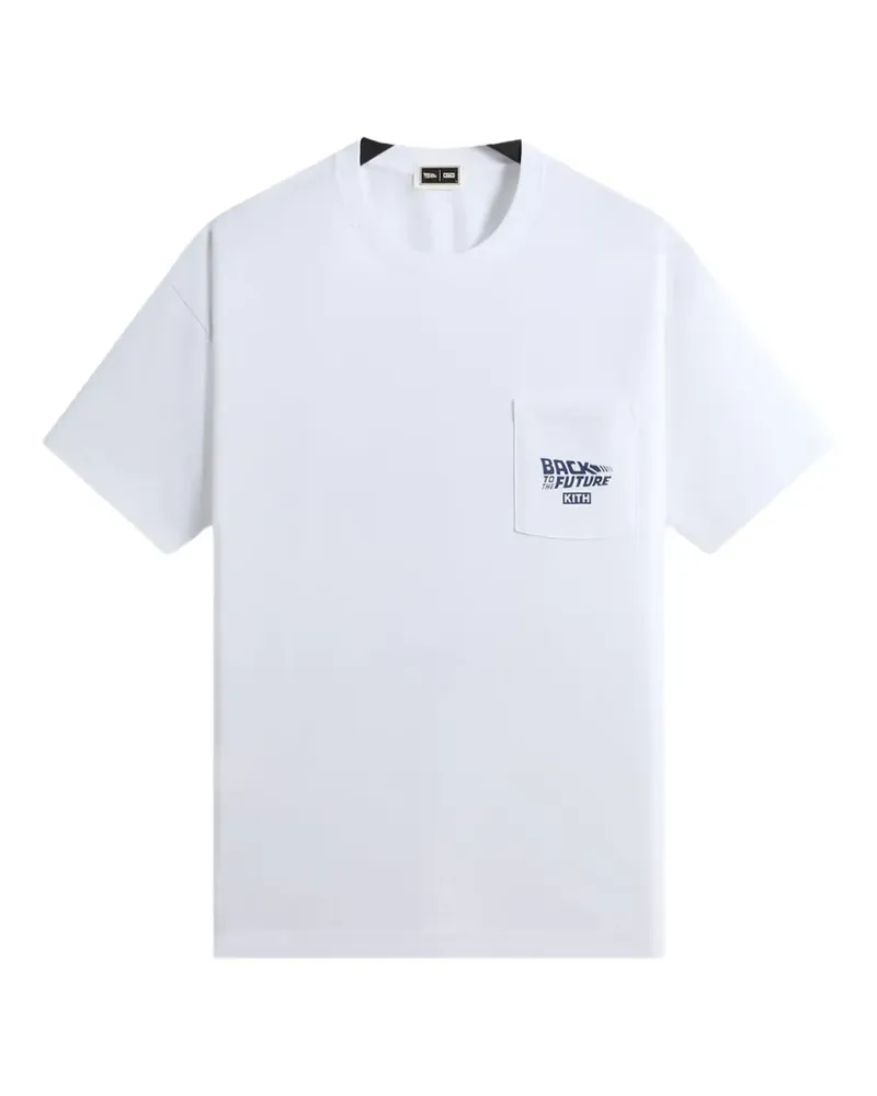 KITH Back to the Future Blueprint T-Shirt - Weiß Weiß