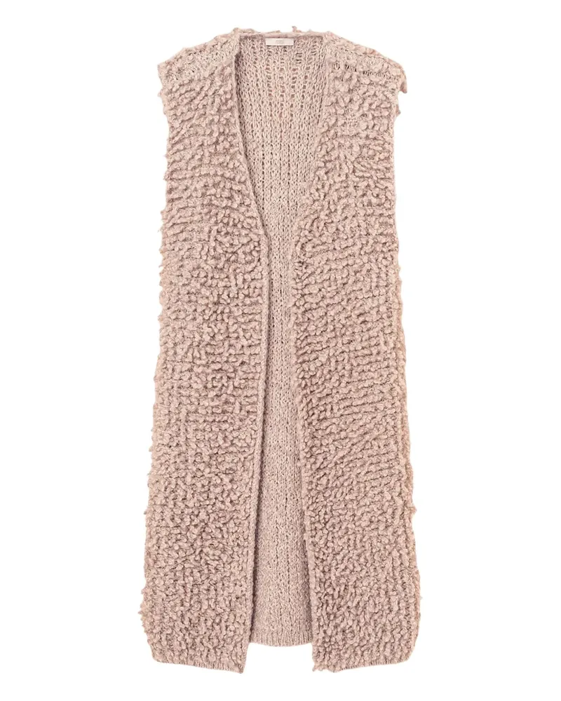 Fedeli Top aus Bouclé - Rosa Rosa