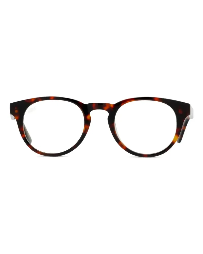 AKILA Atelier Brille mit rundem Gestell - Braun Braun