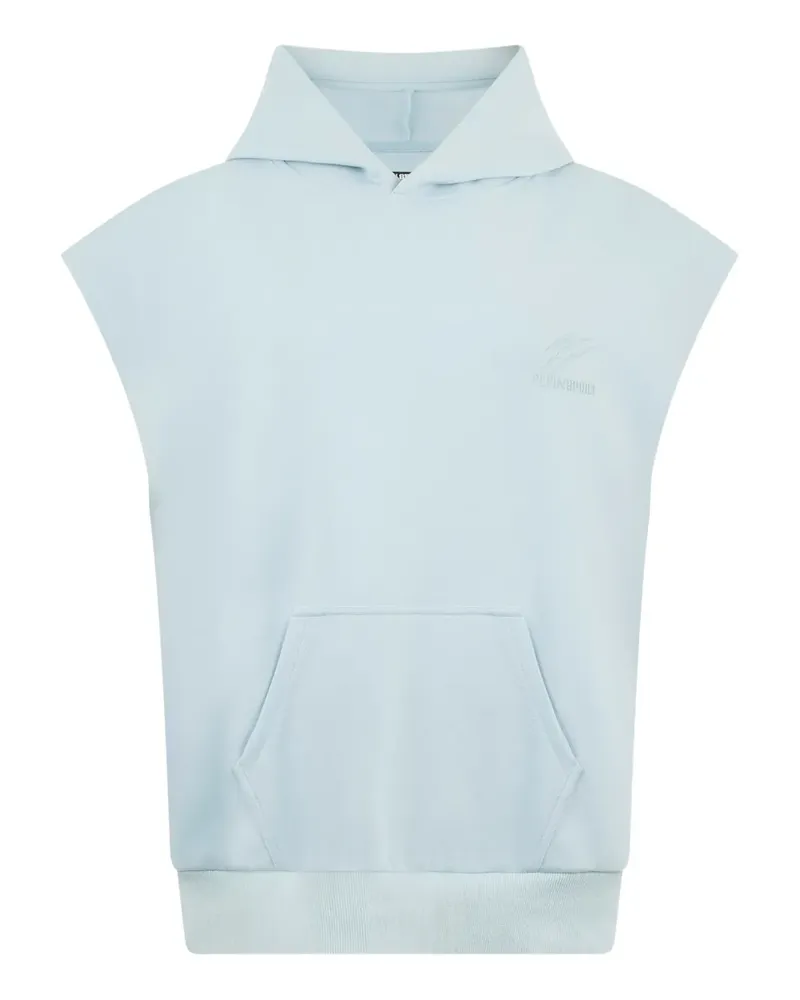 Philipp Plein Ärmelloser Hoodie - Blau Blau