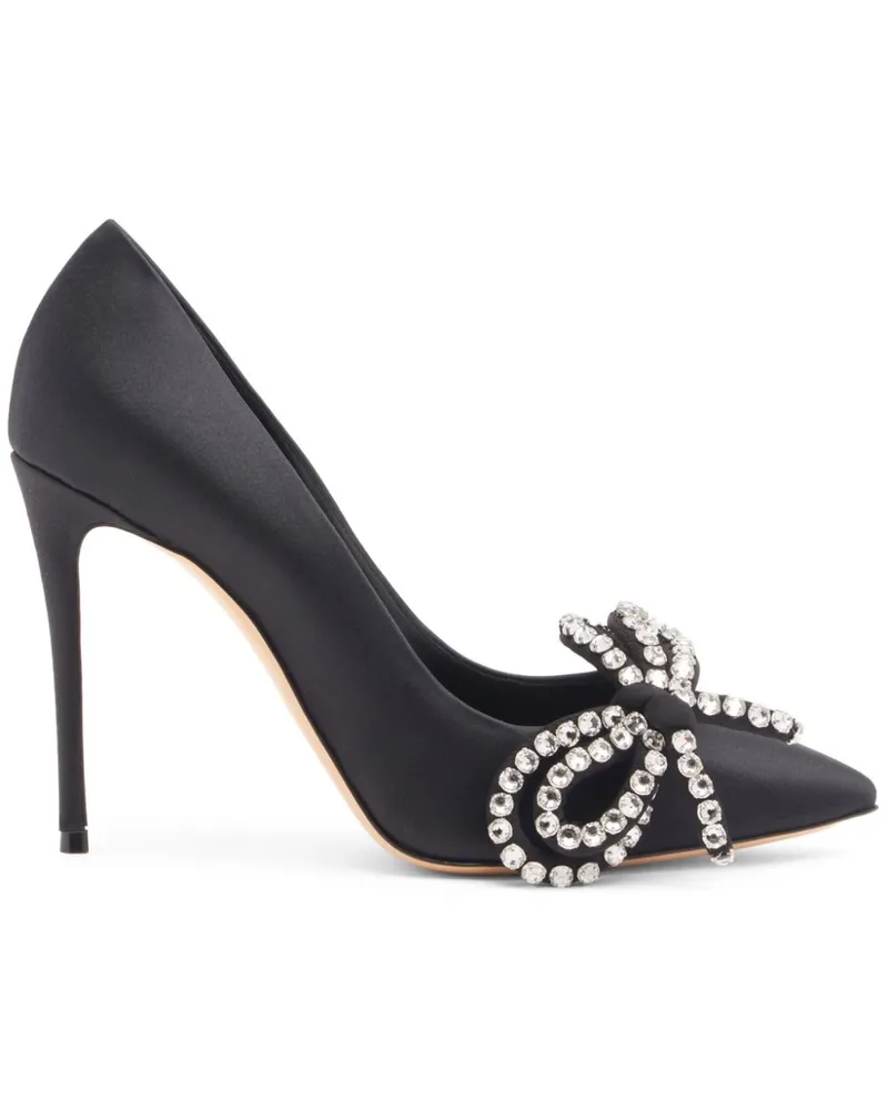 Casadei Judith Julia Pumps 100mm - Schwarz Schwarz