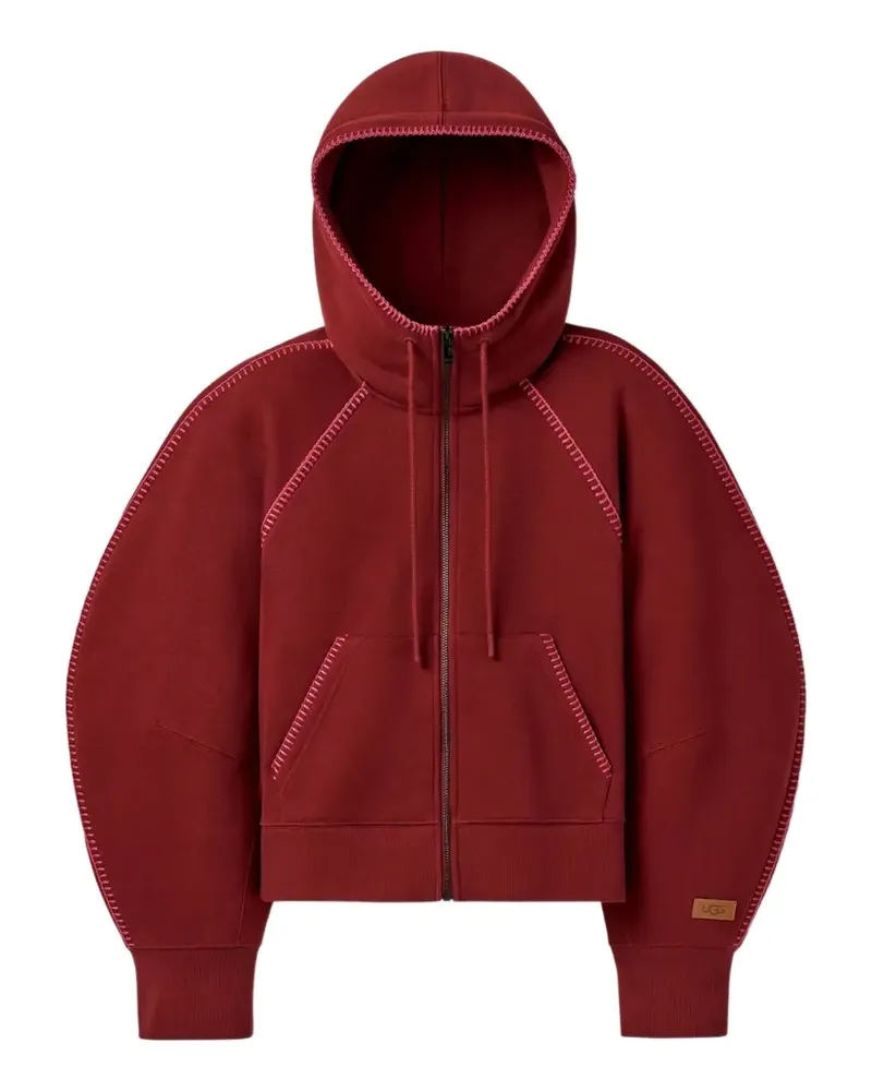 UGG KLassische Kapuzenjacke - Rot Rot