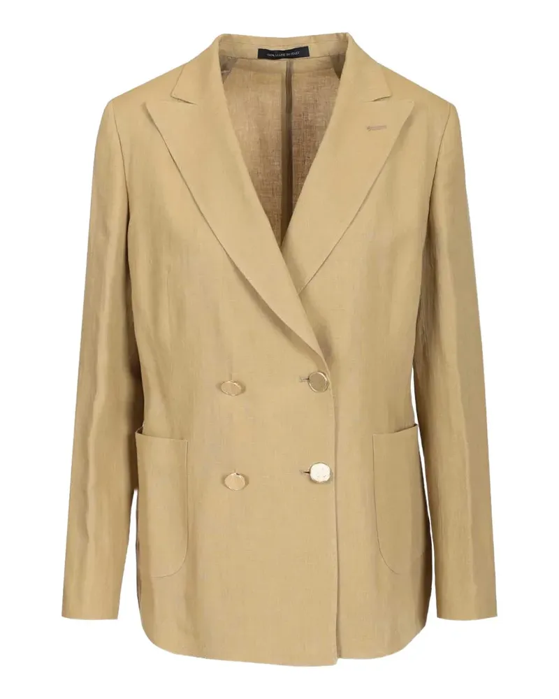 Sartoria Latorre double-breasted blazer - Nude Nude