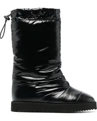 Gia Borghini Kniehohe Stiefel mit Futter Schwarz