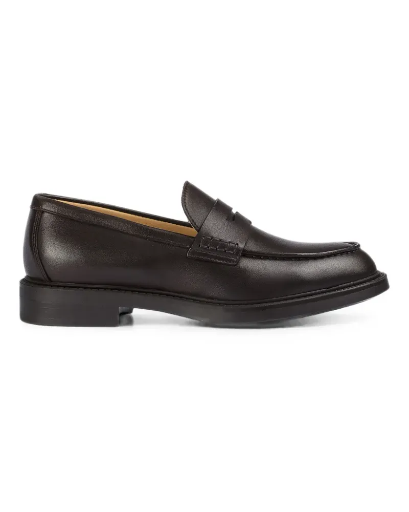 Doucal´s leather loafers - Braun Braun