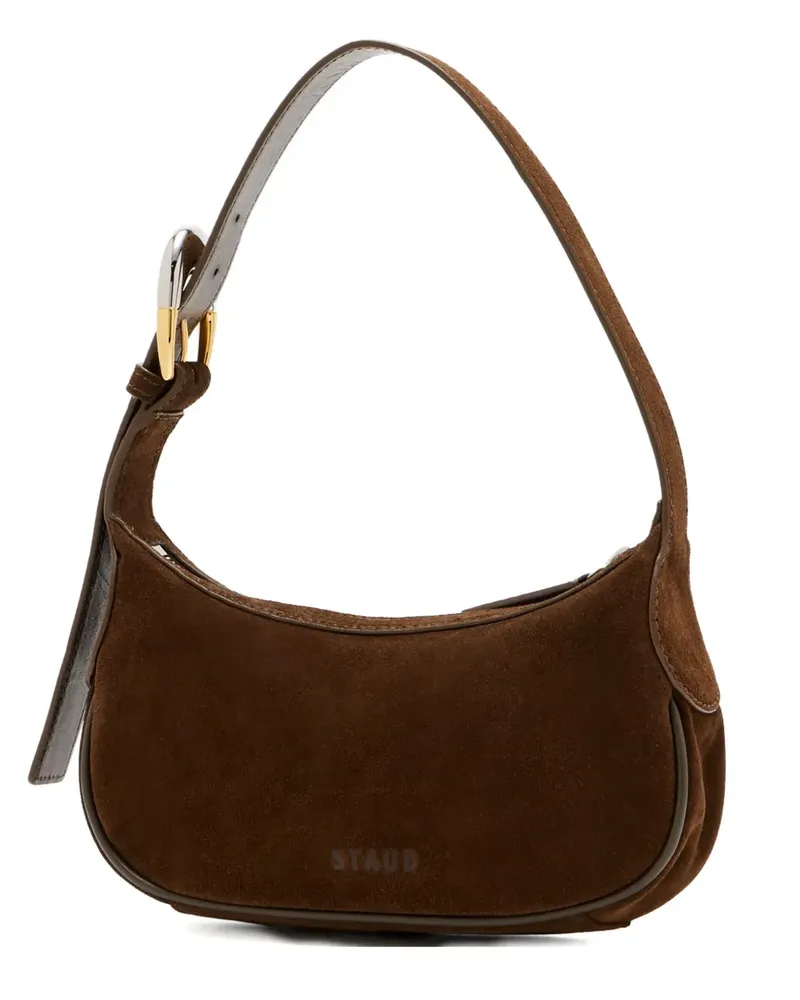 STAUD Owen Schultertasche - Braun Braun