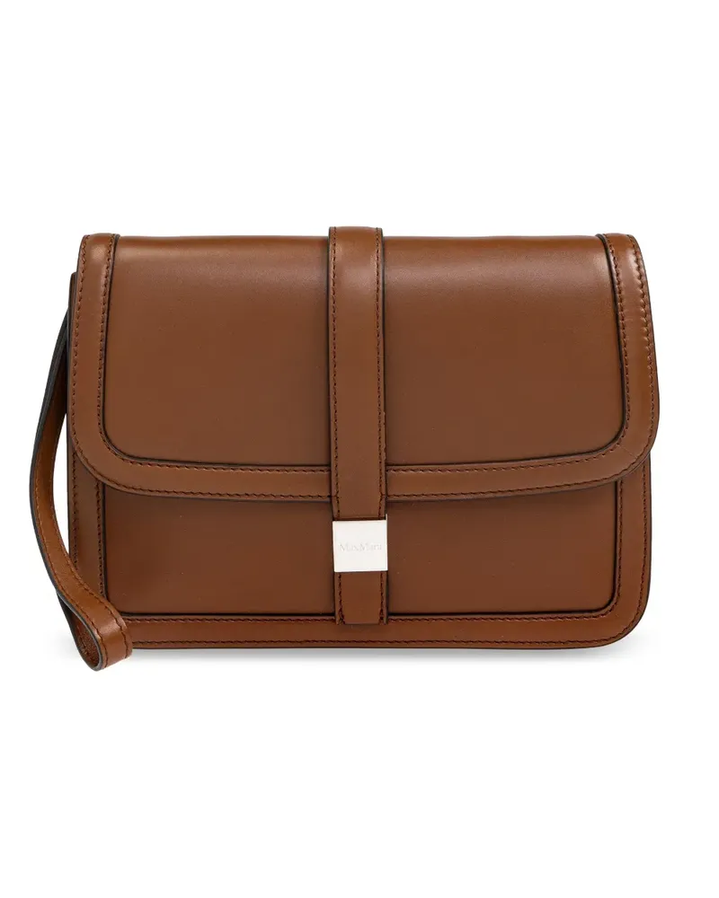 Max Mara Bianca Clutch - Braun Braun