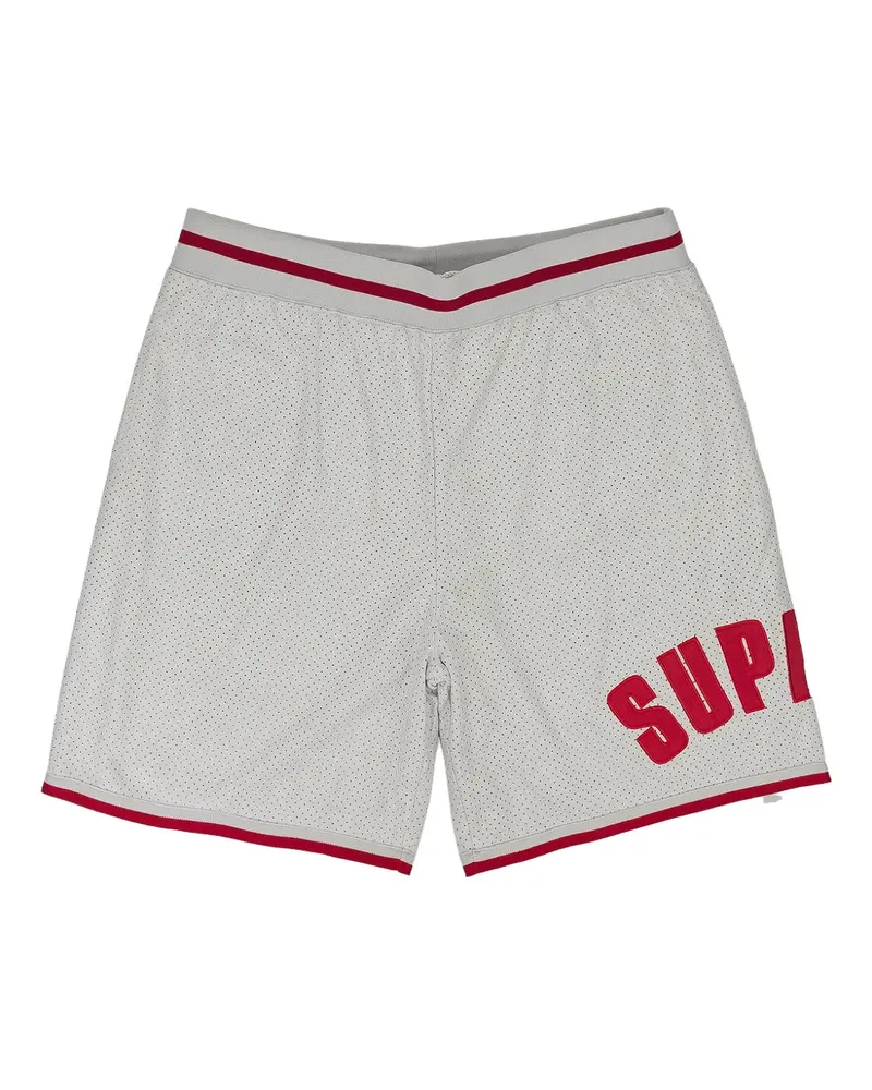 Supreme Being Ultrasuede Mesh Shorts - Grau Grau