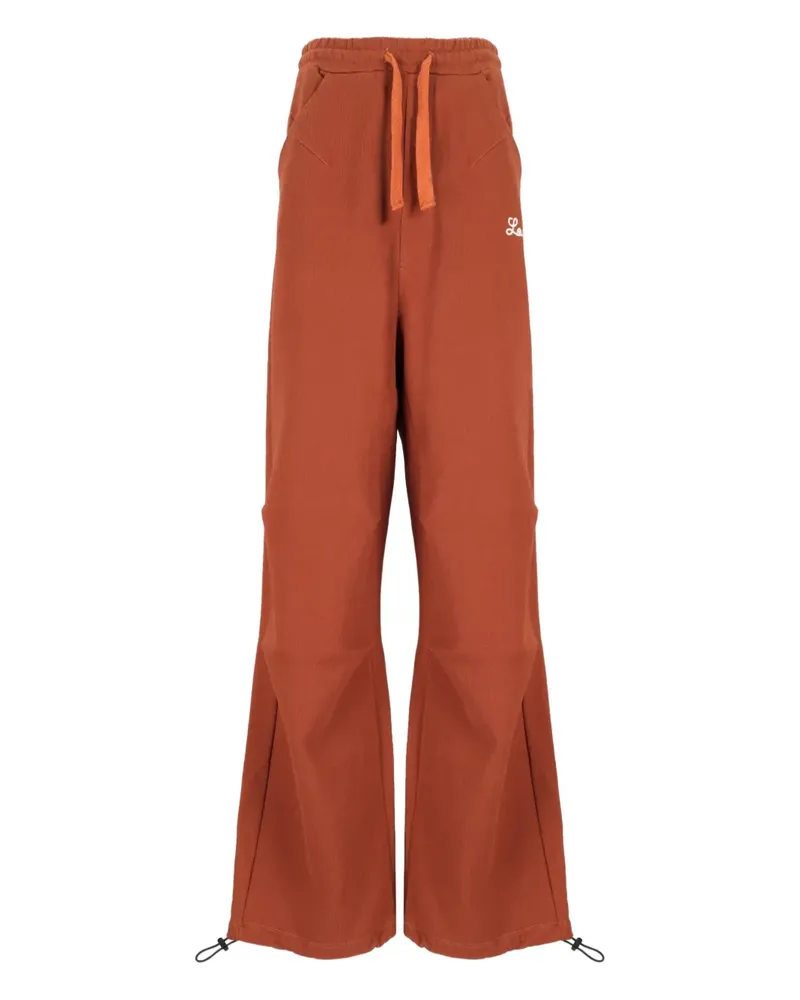 Laneus Jogginghose mit Kordelzug - Orange Orange