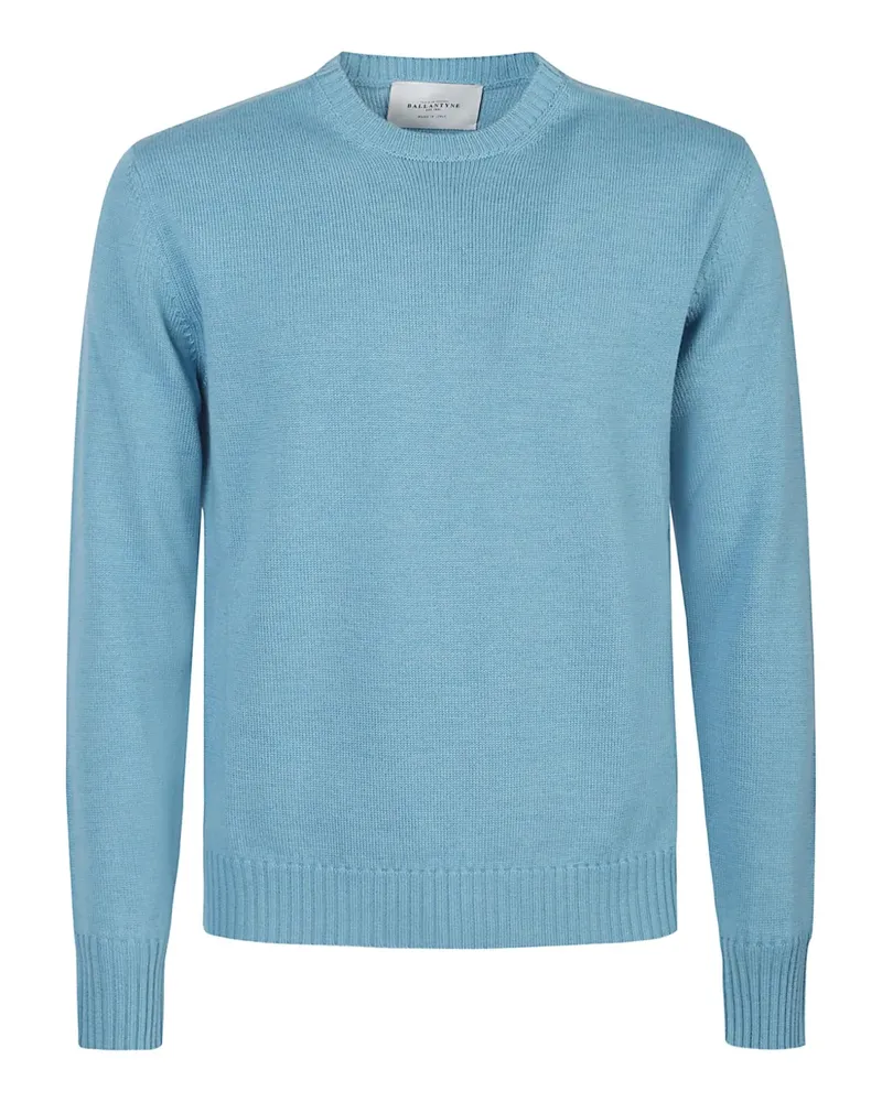 Ballantyne Pullover mit rundem Ausschnitt - Blau Blau