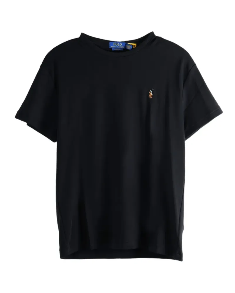 Ralph Lauren embroidered Polo Pony T-shirt - Schwarz Schwarz
