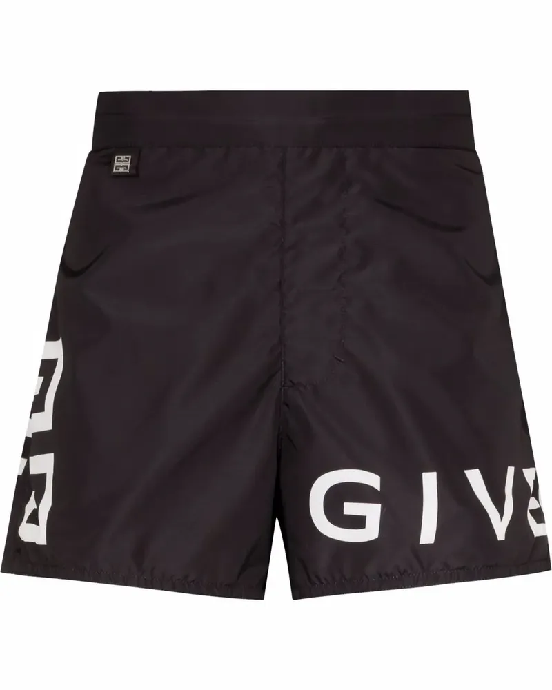 Givenchy Badeshorts mit 4G-Print - Schwarz Schwarz