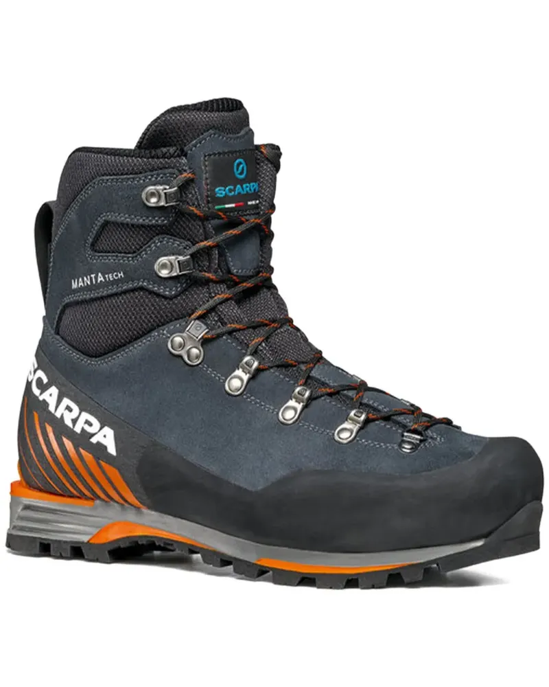 Scarpa Stiefel aus Wildleder - Blau Blau