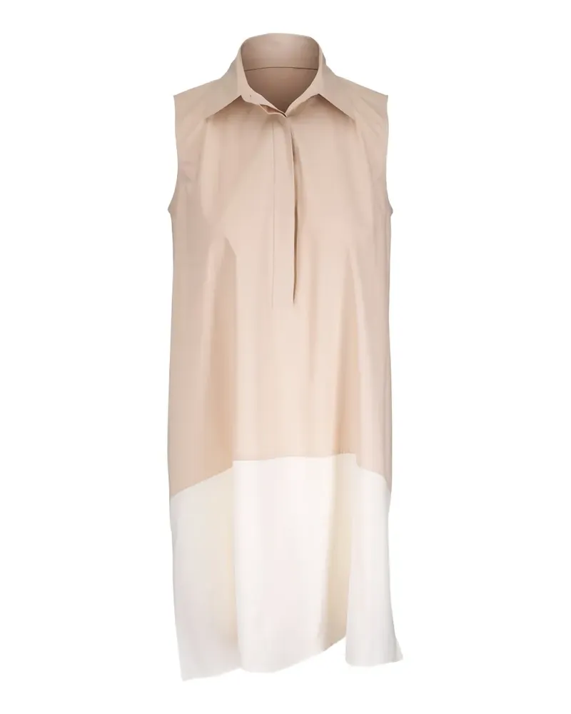 Antonelli Firenze colourblock sleeveless mini dress - Nude Nude