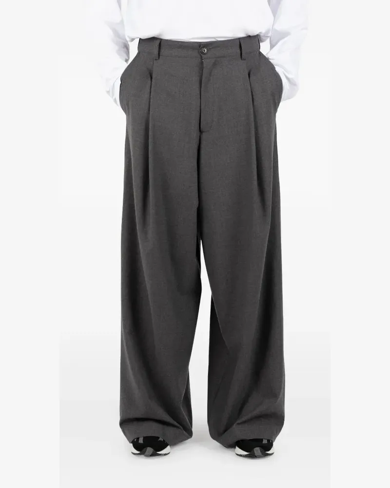 Société Anonyme Hose mit Falten - Grau Grau