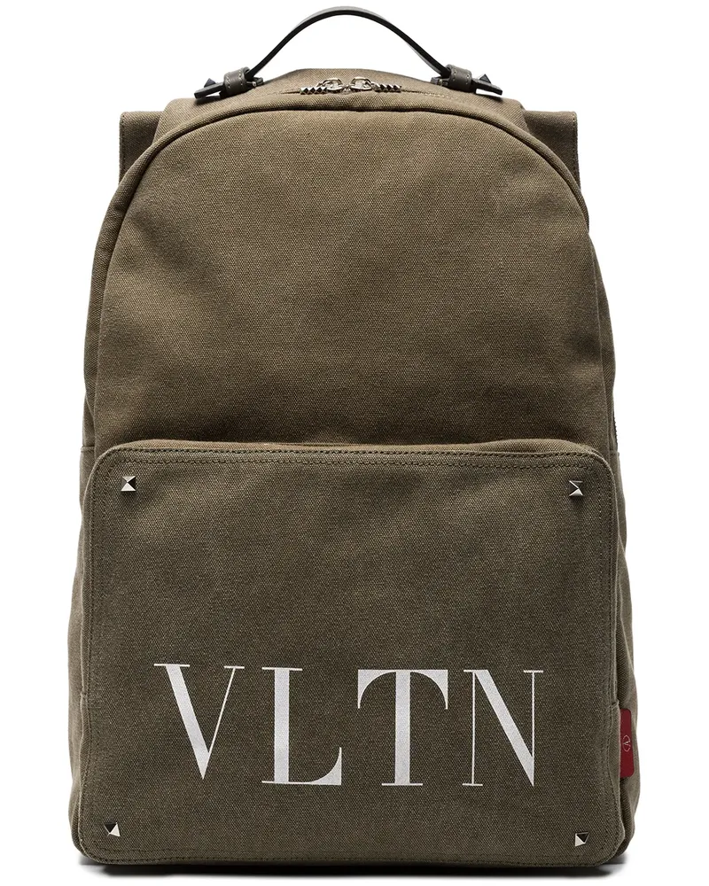 Valentino Garavani VLTN Rucksack - Grün Grün