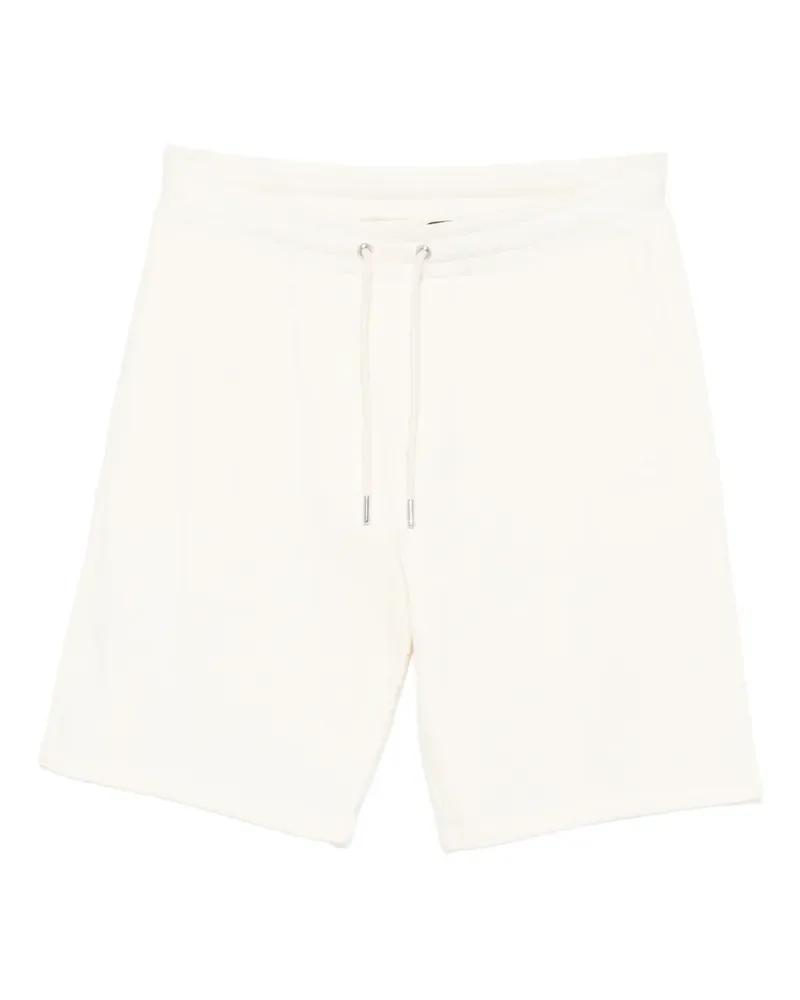 Karl Lagerfeld Kordelzug-Shorts mit Logo-Prägung - Nude Nude