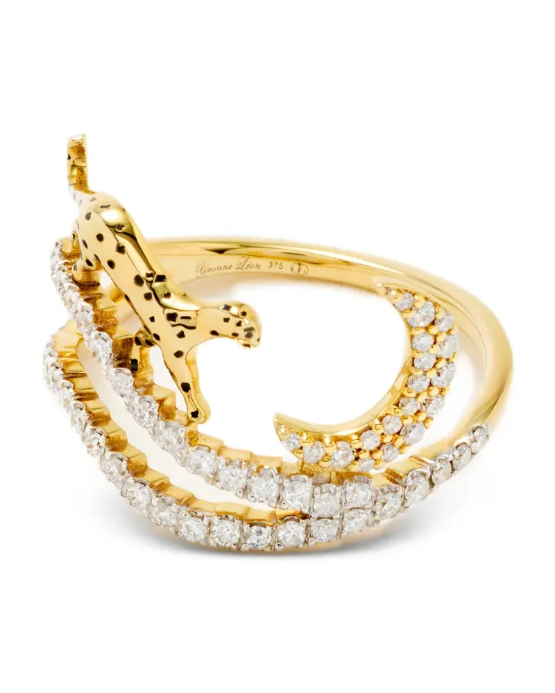 Yvonne Léon Dream Ring mit Diamanten - Gold Gold